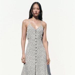 Zara buttoned dress NEW